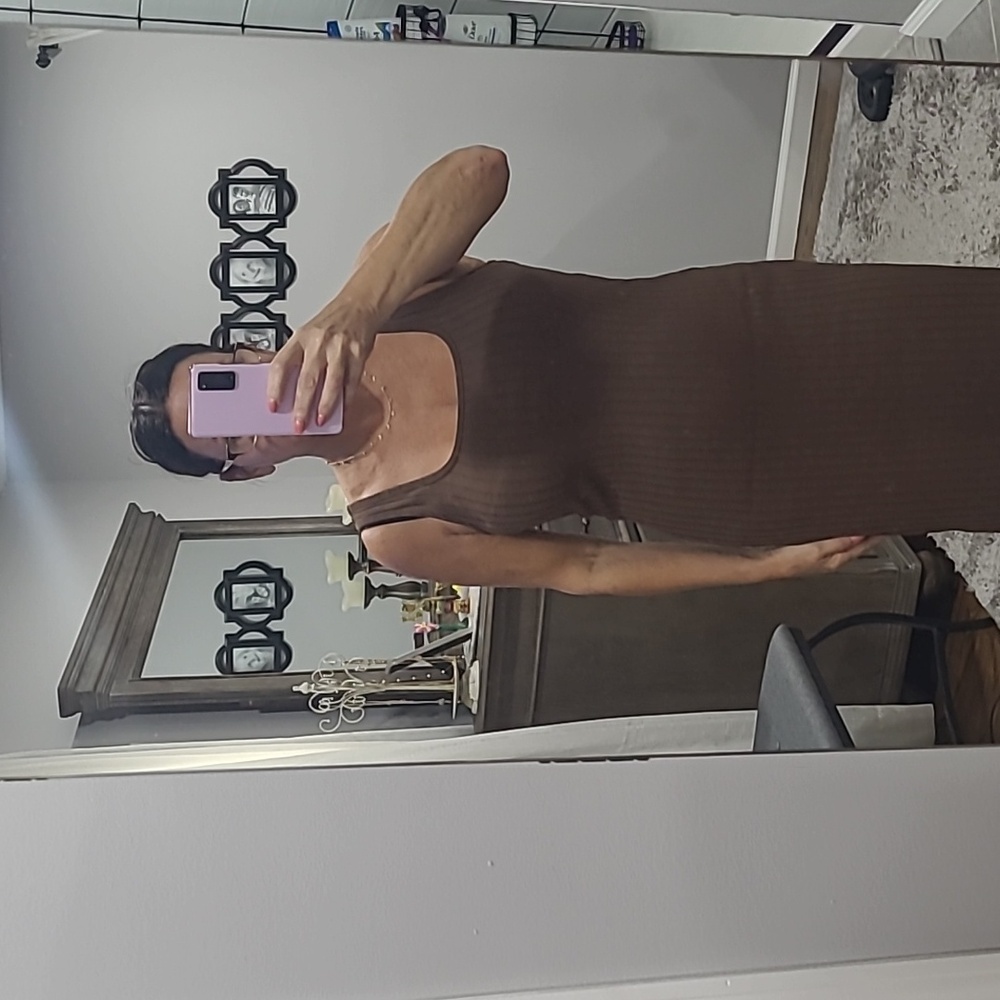 Ribbed dress